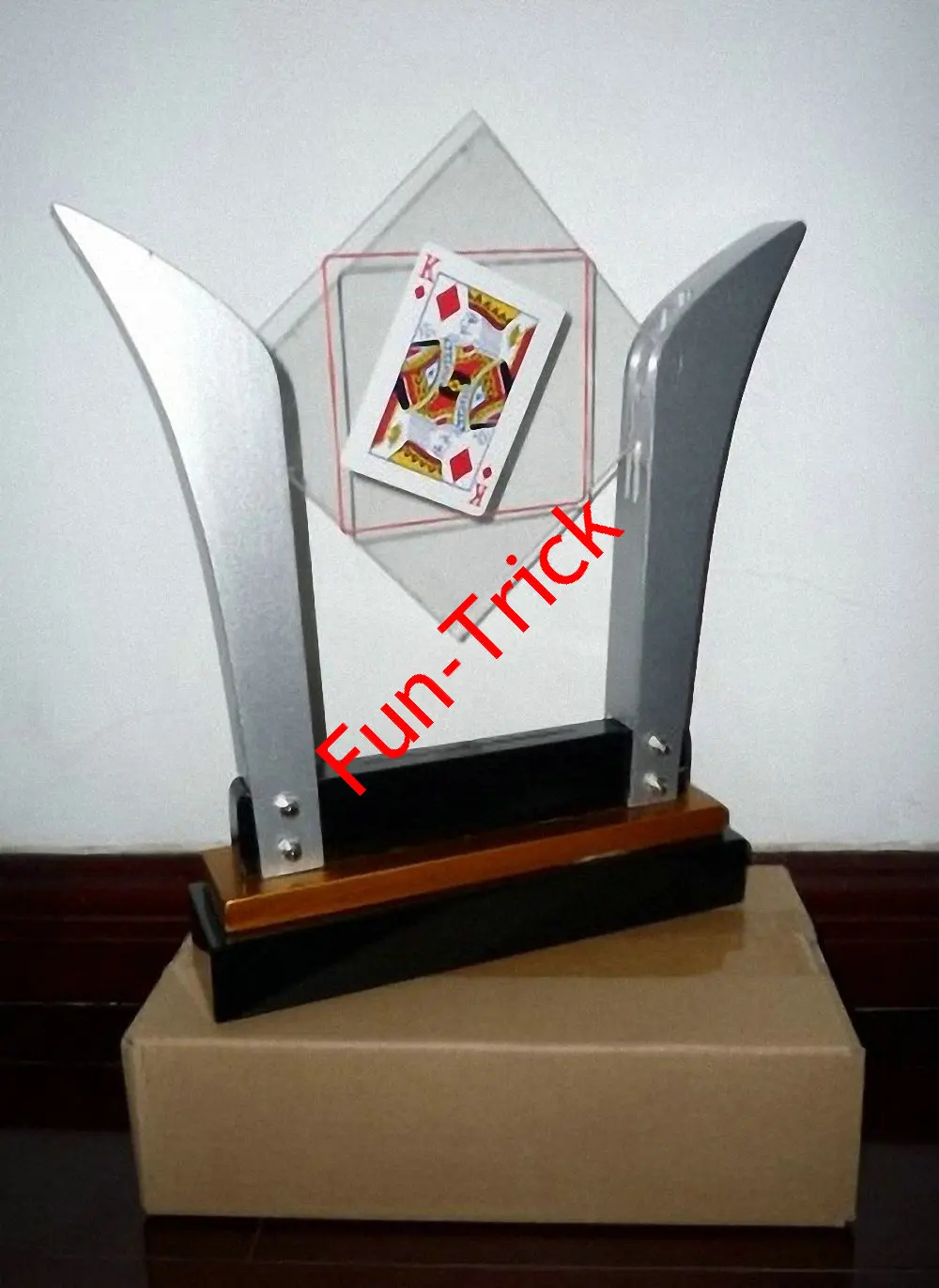 FISM Card Into Glass TV Frame - Deluxe-- Magic Trick Stage | Игрушки и хобби