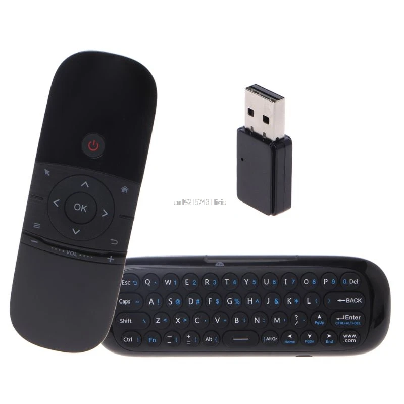 Беспроводная клавиатура W1 2 4G Air Mouse с 6 осевым датчиком движения и ИК пультом