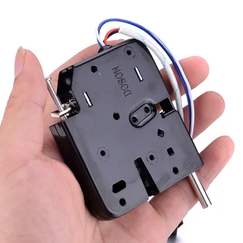 

US Black DC 12V 2A Electromagnetic Lock Smart Electric Lock for Vending machine Storage Cabinet Electronic Lock 74x68x14mm