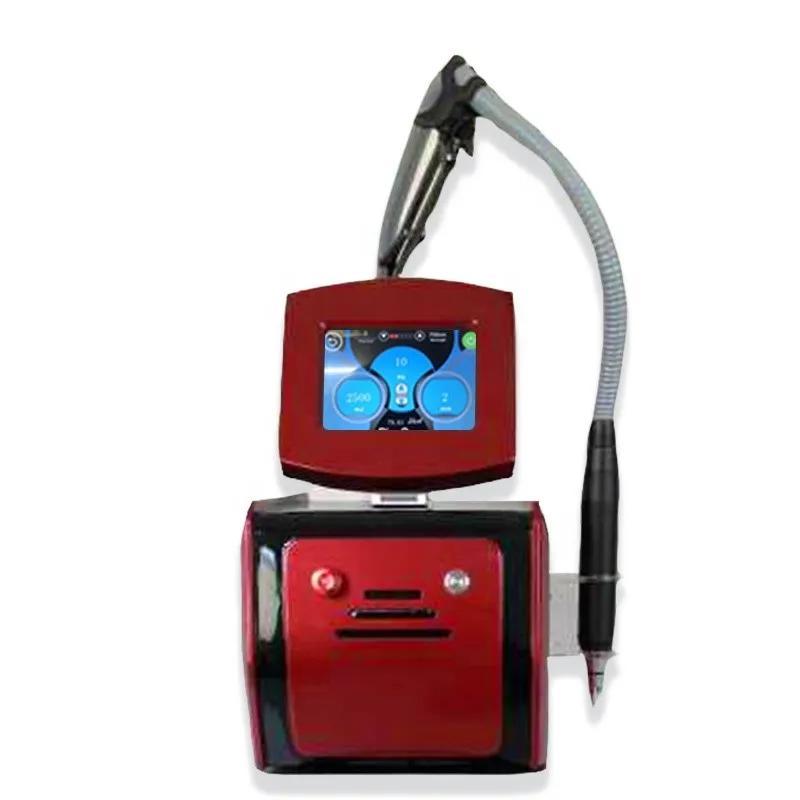 Лазерная косметическая машина для удаления татуировки Портативный Nd Yag лазер Пико 755 1320 1064 532nm Picosure Красота машина