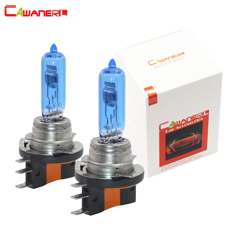 

Cawanerl 2 X H15 55W Halogen Bulb 4300K For VW Volkswagen Tiguan Golf GTi Jetta Car Light Headlight DRL Fog Daytime Running Lamp