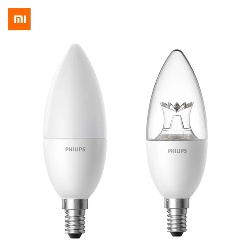 Оригинальная умная Светодиодная лампа Xiaomi Mijia Philip с Wifi пультом дистанционного