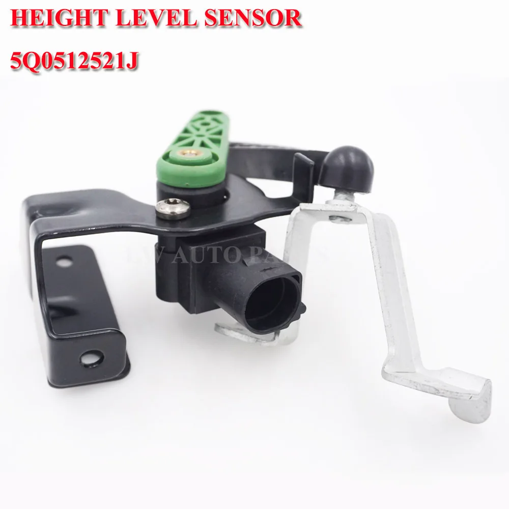 

Headlight Level Adjustment Sensor With Bracket For Passat B8 Golf MK7 Rabbit A3 TT 5Q0512521J 5Q0512521G 5Q0512521F