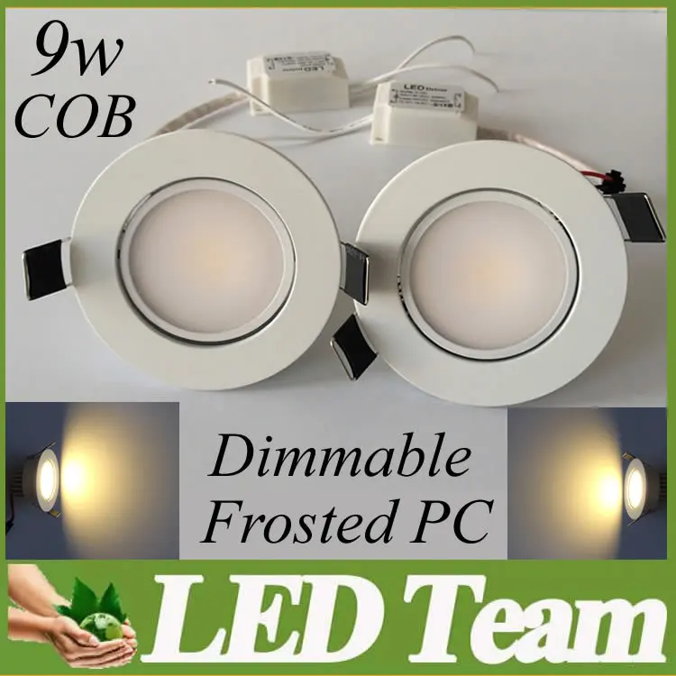 Dimmable Non 2 5inch 9w Dimmable Cob Led Down Lights 110 240v