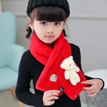 80*13 см детская крест Шарфы для женщин Носки с рисунком медведя из мультика одноцветное Цвет теплая детская шейный платок зима Удобная мужская лай волос кролика шарф
