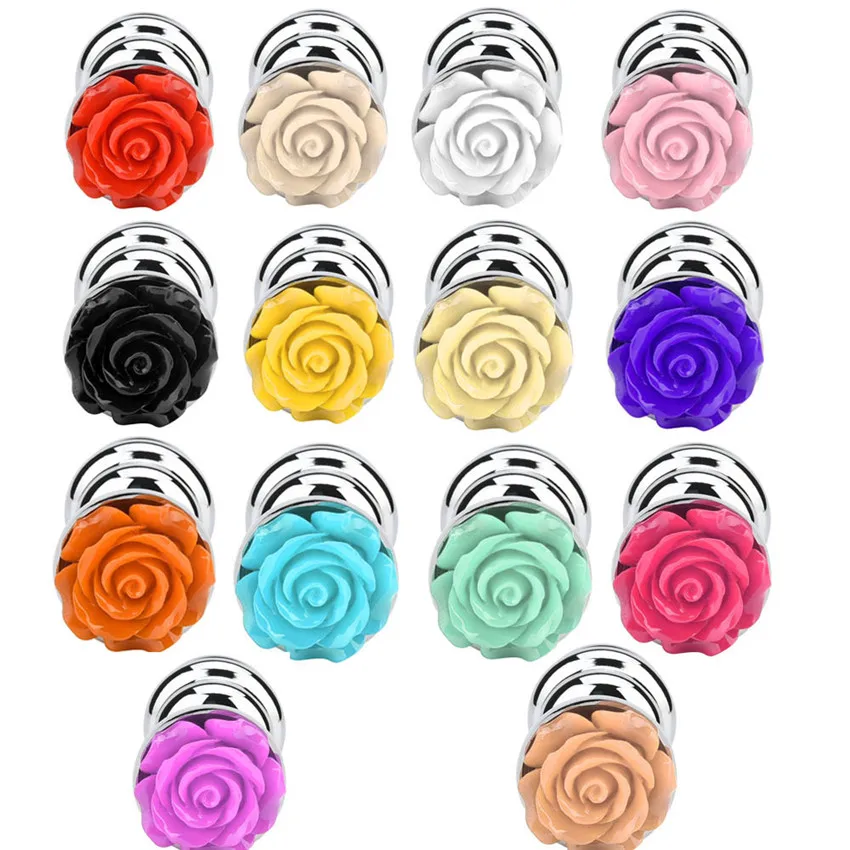 

new arrival 1 Pcs Rose Shaped Base Jewel adult products #0418 BB