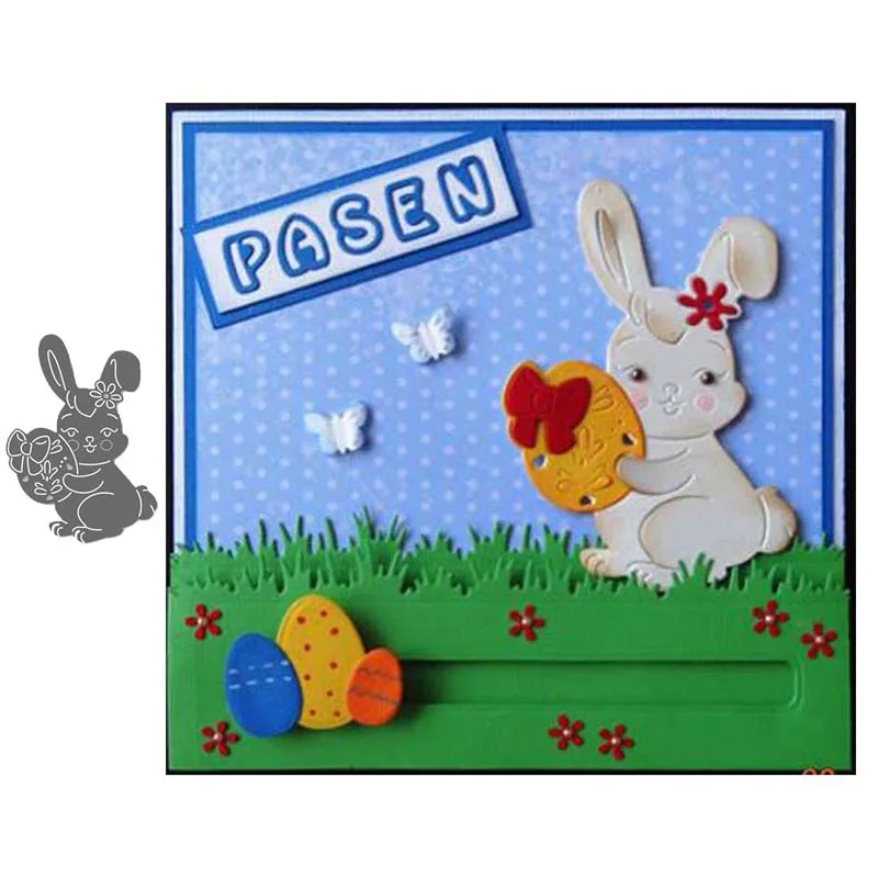 

Rabbit Animal Metal Cutting Dies for Scrapbooking Paper Craft Embossing Die Card Making Stencils New 2019