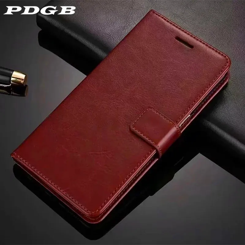 

PDGB Wallet Leather Case for ASUS ZenFone Max M2 ZB633KL ZB632KL Pro M1 ZB602KL ZB601KL ZB631KL Book Style Flip Case Soft Cover
