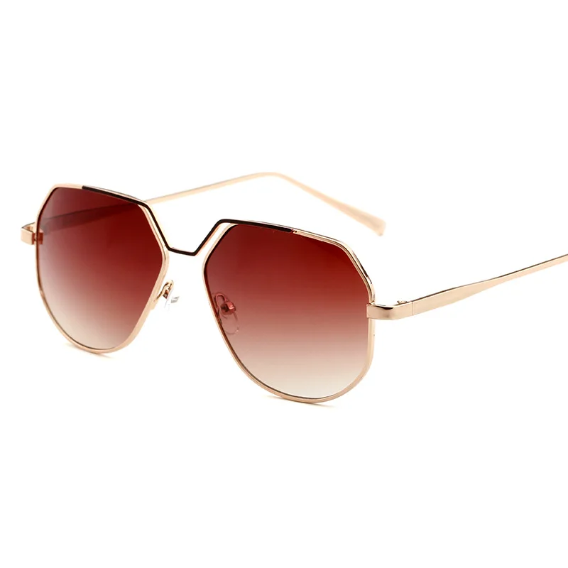 Half Frame Rectangle Sunglasses Men Women 2019 Fashion Cool Shade