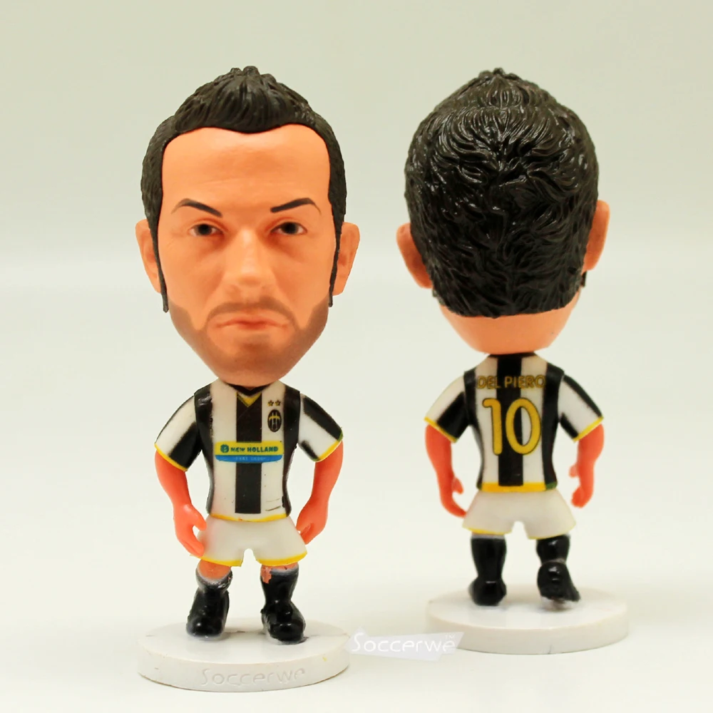 

Soccer Player Dolls 10# DEL PIERO (JUV-2009) 2.5" Figurine