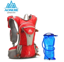 AONIJIE Outdoor Sports Marathon Backpack Shoulder Belt Bag For Biking Cycling Traveling Camping Hiking With 2L Water Bag