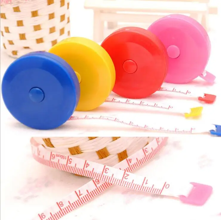 Useful Retractable Ruler Tape Measure 60inch Flexible Sewing Cloth