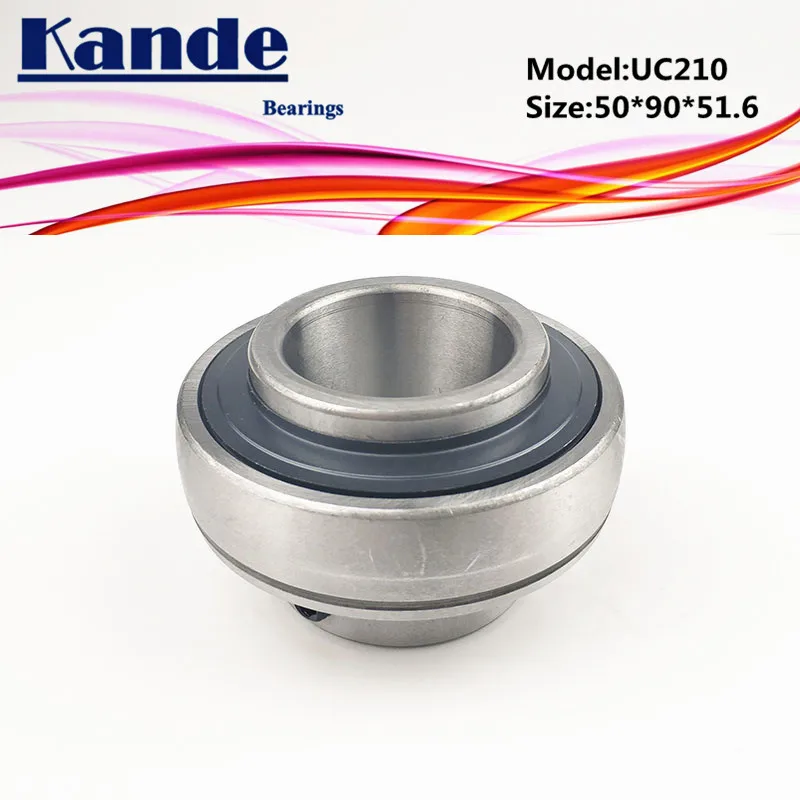 1 шт. UC 210 ID: 50 мм UC210 30 5/8 дюйма в опорный подшипник Kande|Валы| |