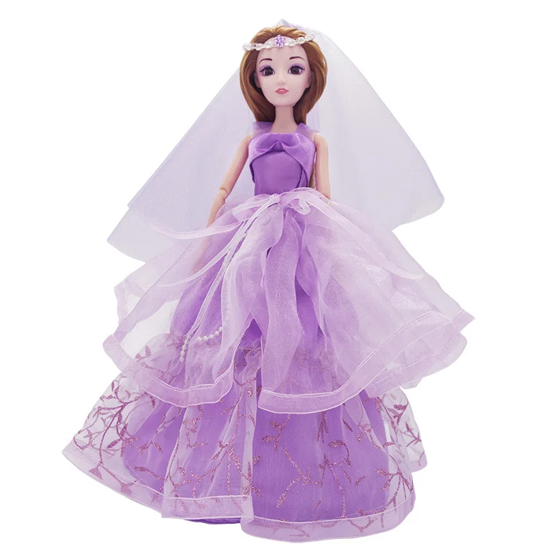 Baby Doll Pretty Party Wedding Dress Princess Dolls for Baby Girl Kids