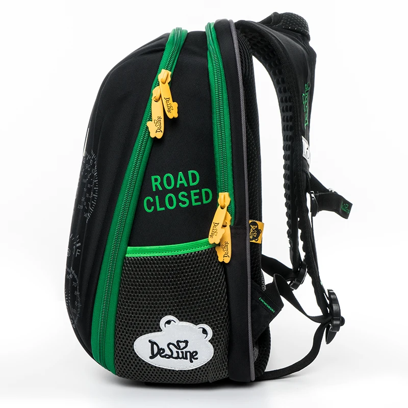 Delune, брендовые высококачественные детские школьные ранцы для мальчиков и девочек, ортопедический рюкзак с рисунком, ранец, детские модные школьные сумки