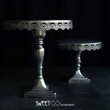 Серебро торт стенд для 10/12 дюймов средства украшения торта помадкой свадебное Резервное аксессуары формы для выпечки Кухня поставщиков