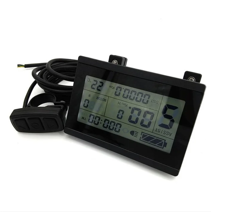 Discount 36V48V 350W 18Amax Brushless DC Motor KUNTENG LCD Controller Ebike Controller +KT-LCD3 Display One Set 4