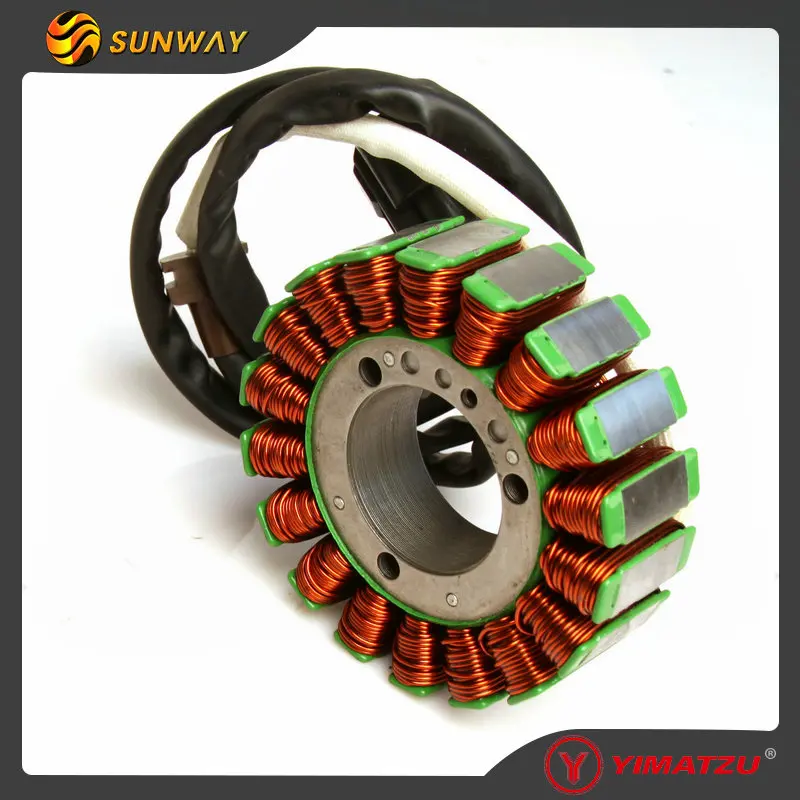 Sunway ATV Quad Запчасти 18 г 5 Провода Статор для hisun hs800 800cc квадроцикл | Автомобили и