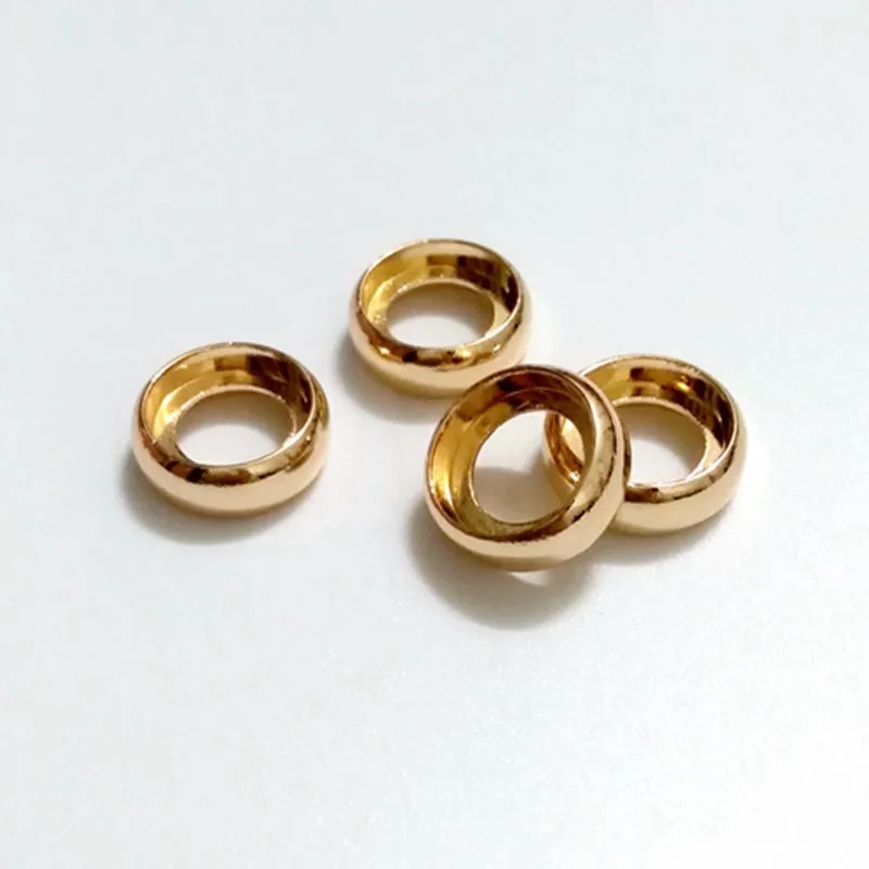 50PCS High Quality 18mm Outer Diameter Metal Loose-Leaf Ring Mushroom Hole Disc Piece Bookbinding Stationery Office Supplies
