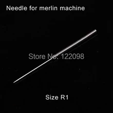 50 шт 1 зубец круглые иглы для перманентного макияжа, Biotouch Deluxe для аппарата merlin Bio Touch иглы татуировки Советы