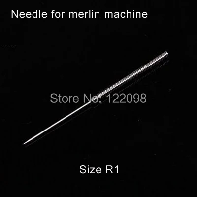 

50pcs 1 PRONG ROUND NEEDLES For BioTouch Permanent Makeup Deluxe Merlin Machine Bio Touch needle tattoo tips