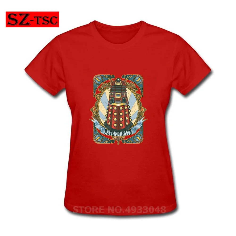 Dalek New Nouveau Doctor Who Доктор Кто exterminate футболка футболки с надписью 2019 женская летняя