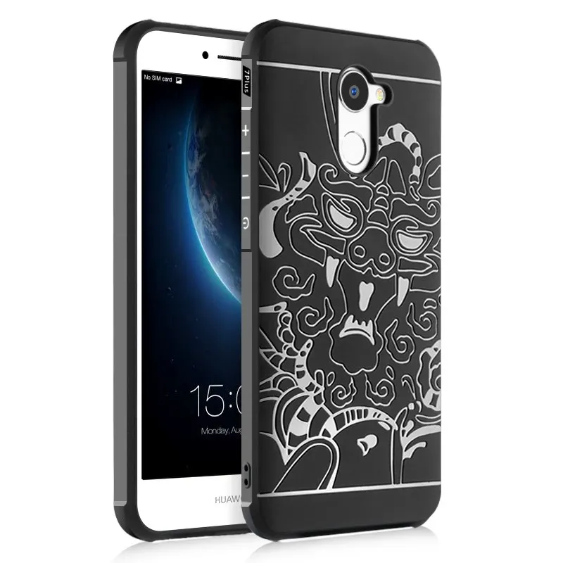

For Huawei Enjoy 6 6S 7 Plus Maimang 4 G7 Plus G8 Maimang 5 G9 Plus Nova Plus Dragon Phone Case Soft Silicone Protective Cover