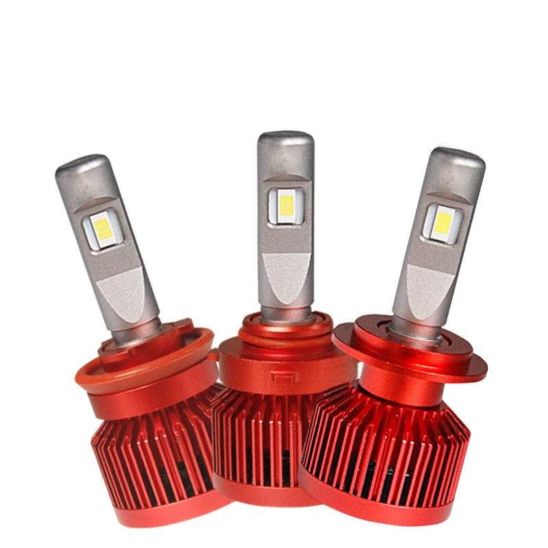 Светодиодные фары лампы 24v грузовик H7 h1 h11 h3 9005 9006 led 55w csp Автомобильные |