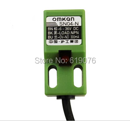 

SN04-N,NPN,3-wire NO,18*18*36mm,Proximity Switch Inductive Proximity Sensor