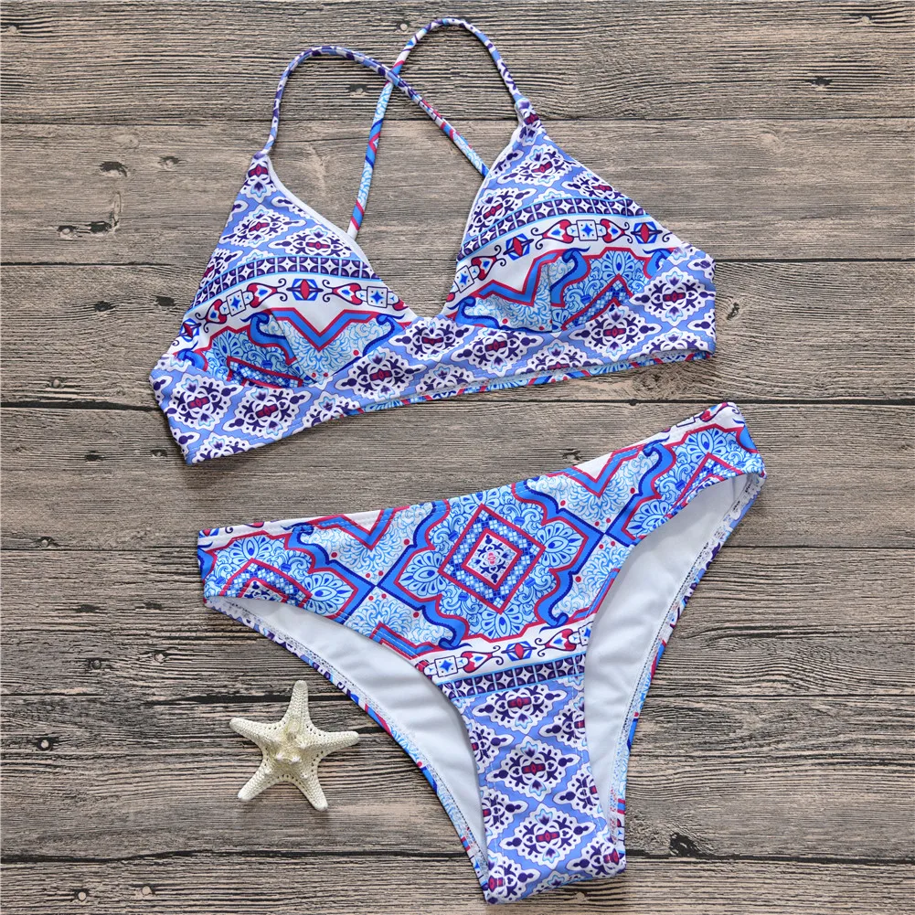 

Geometric High Cut Sexy Brazilian Thong Bikini Push Up Swimwear Female 2019 Two Piece Swimsuit Women Bath Suit Micro Bikini Set