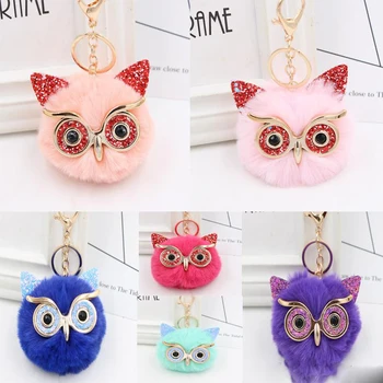 

Lovely Cute Figure Keychain Keyring Key Ring Women Bag Purse Car Pendant Accessories High-end Key Holder Keychains Gifts