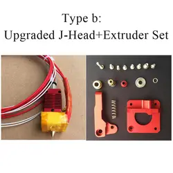 3D экструдер CR10 Hotend экструдер междугородние V6 экструзии j-глава Термальность Тепловой разрыв горло 1,75 мм CR10 3D-принтеры Reprap Запчасти