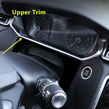 

Car Styling 1PCS ABS Matte Interior Dashboard Decoration Cover Molding Trim For Land Rover Range Rover Velar 2017 2018