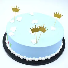 10 шт. блестящая диадема топперы на свадебный торт украшение на день рождения