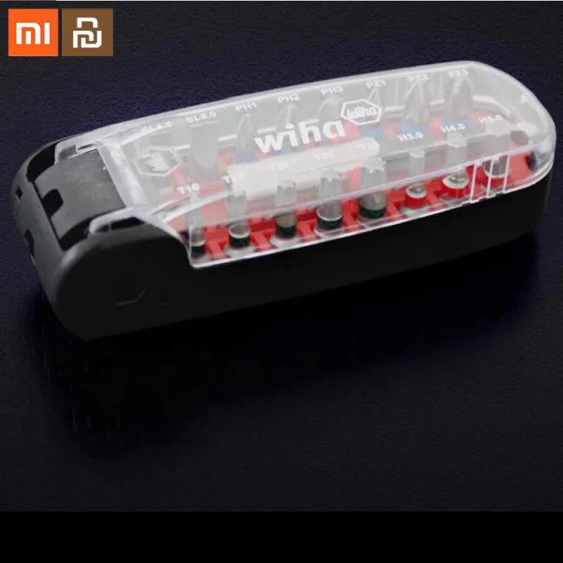 Набор отверток Xiaomi Mijia Wiha 17 в 1, магнитный столб, сменная шаль wiha, Пакетная головка, скрытая отвертка, инструмент для ремонта дома