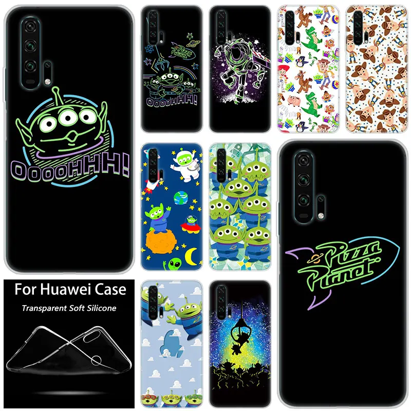 

Hot Toy Story Pizza Planet Silicone Case for Huawei Honor 20 8A 7A Pro 10 9 8 Lite View 20 7S 8S 8X 7X 6X 8C 20i 10i Play Cover