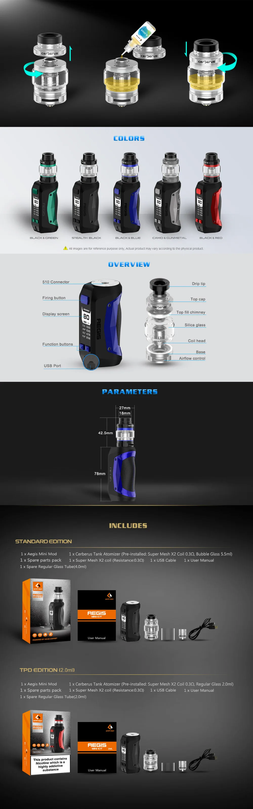 Aegis mini More deatils