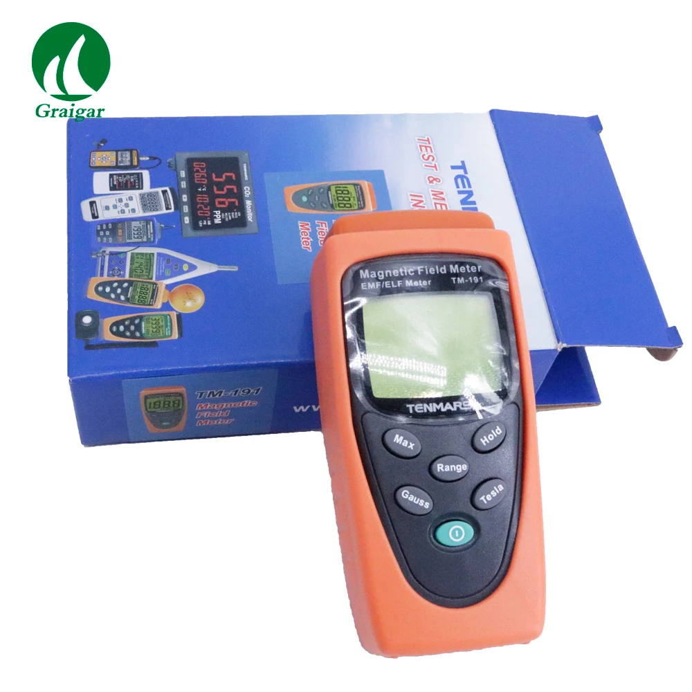 

TM-191 High Quality EMF Electromagnetic Magnetic Field Meter Tester Gauss Meter