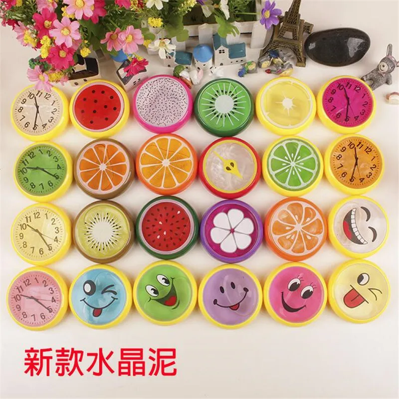 5pcs lot Creative DIY crystal mud jelly spoof tricky kindergarten children 3D handmade mud pearl