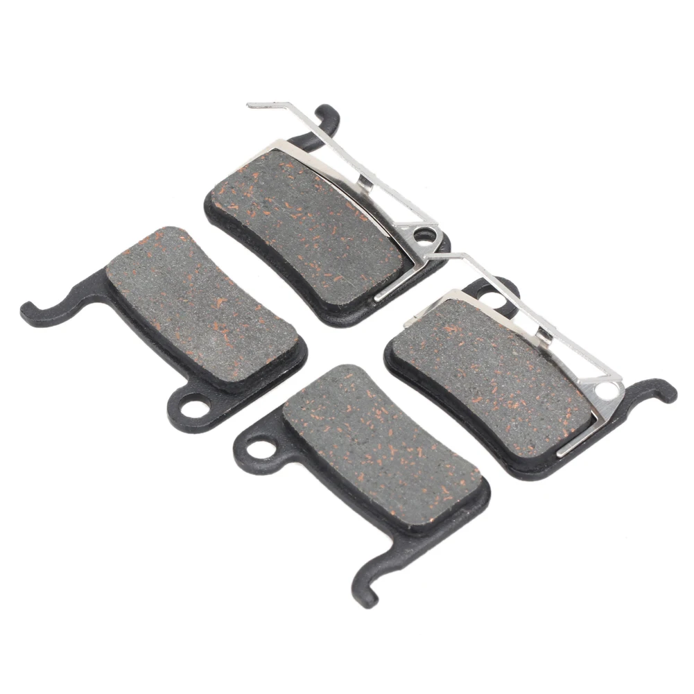 

2 pairs Black Disc Brake Pads for Shimano M785/M615/Deore XT/ XTR Resin Disc Brake Pads Replacement Parts for Bike Bicycle