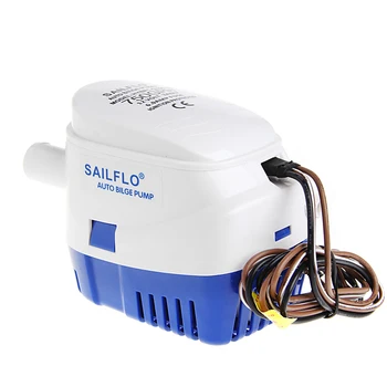 

12V Boat Marine Automatic Submersible Auto Bilge Water Pump Float Switch 750GPH