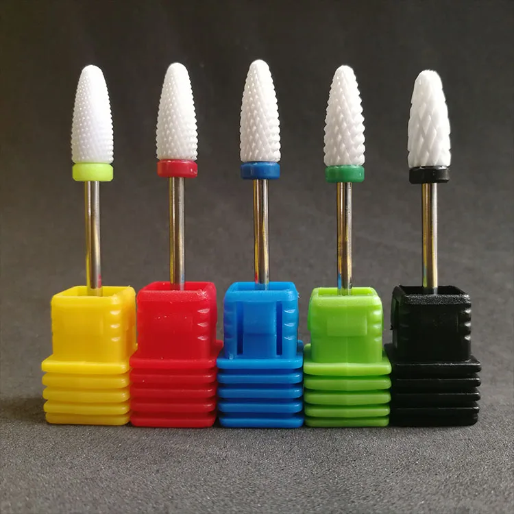 

3/32 Flame Ceramic Drill Bits Corn Cob Ceramic Bit Yellow XF Red Fine Blue Medium Green Coarse Black Extra XC Drill Accessories