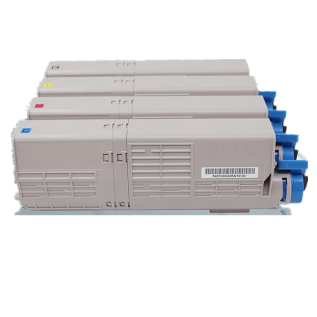 beruset For tidlig Åben 4pcs 7k Au Ap C542 Mc573 Mc563 C532 Toner Cartridge Replace For Oki C542dnw  Mc573dnw C532dn C542dn Mc563dn Mc573dn 46490612 - Toner Cartridges -  AliExpress