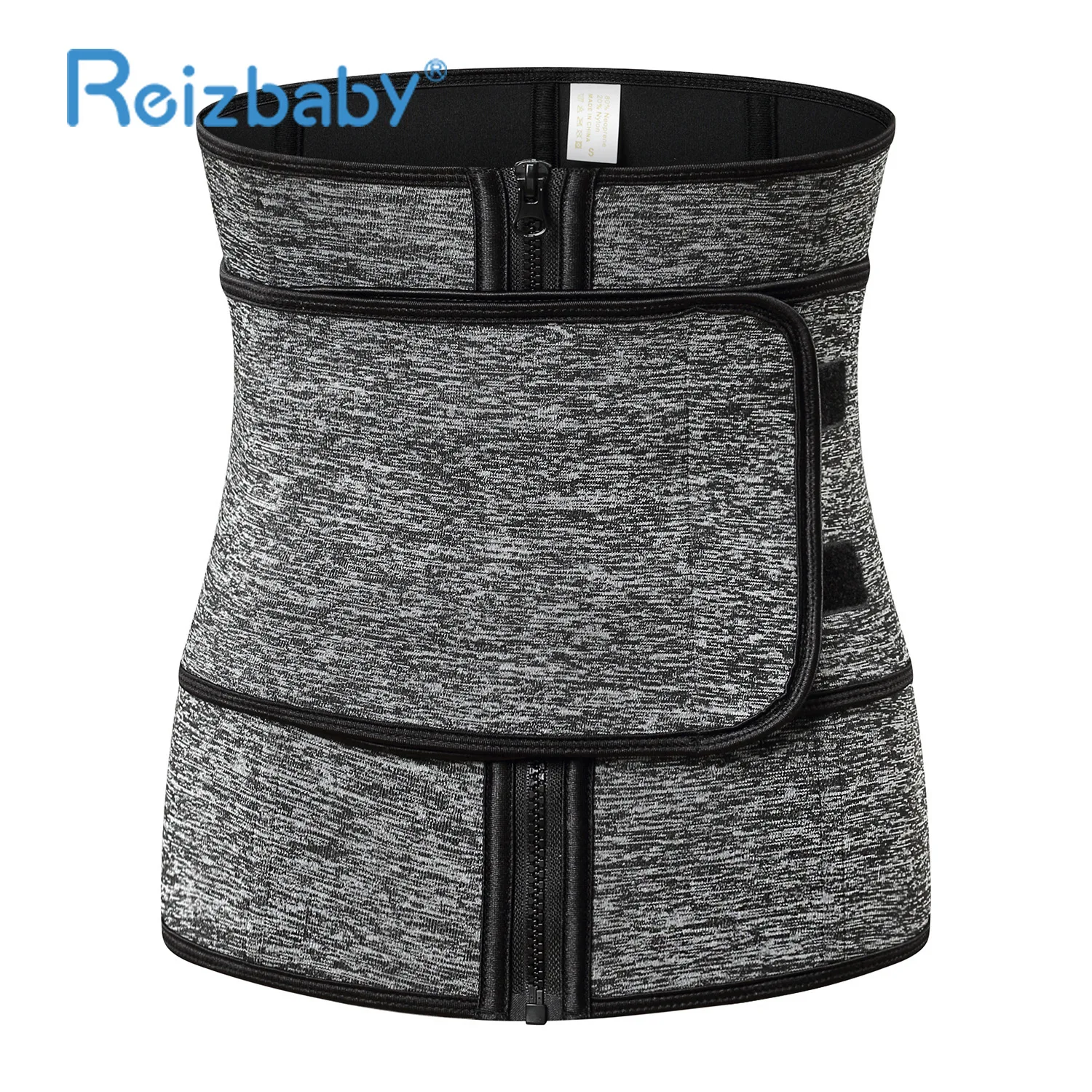 Фото REIZBABY Women Neoprene Waist Band Postpartum Body Recovery Sauna Sweating Exercise Weight Losing Adjutsable Zipper  Мать и | Пояса для беременных (32957081083)