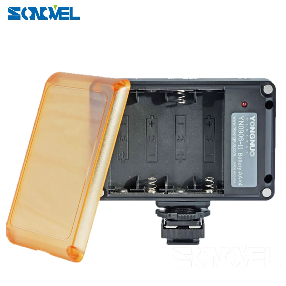 Tanie YONGNUO YN 0906 II YN0906 II 54 LED 5500 K 3200 K LED lampa wideo oświetlenie fotograficzne dla aparat canon nikon dslr kamera