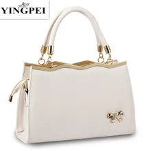 YINGPEI Mujer Bolsos Casual Tote PU de Las Mujeres de Cuero Bolsos Moda Mujeres Bolsas de Mensajero Crossbody Bolsos Famosos Marcas de Diseño
