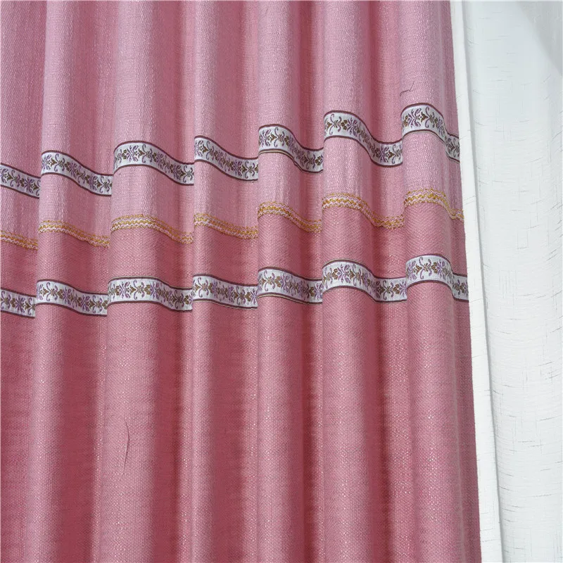 Roze warme stof eenvoudige linnen afgewerkte custom in de hoge end ... Roze warme stof eenvoudige linnen afgewerkte custom in de hoge end ...
