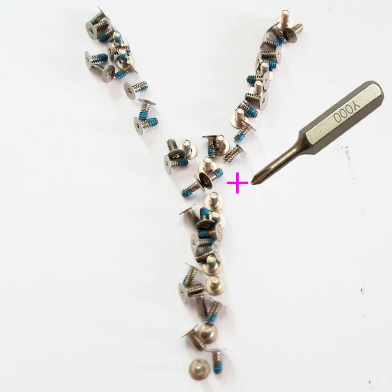 

New 0.6mm Y Y000 Screwdriver Micro Bit for iPhone X 8 7 Plus comes with 50pcs Tri Point screws 2.4mm long for iPhone 7 only