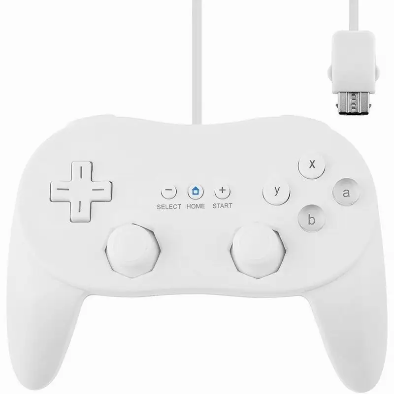 Classic Wired Game Controller Remote Pro Gamepad Shock For Nintendo Wiiwired gamepadwired