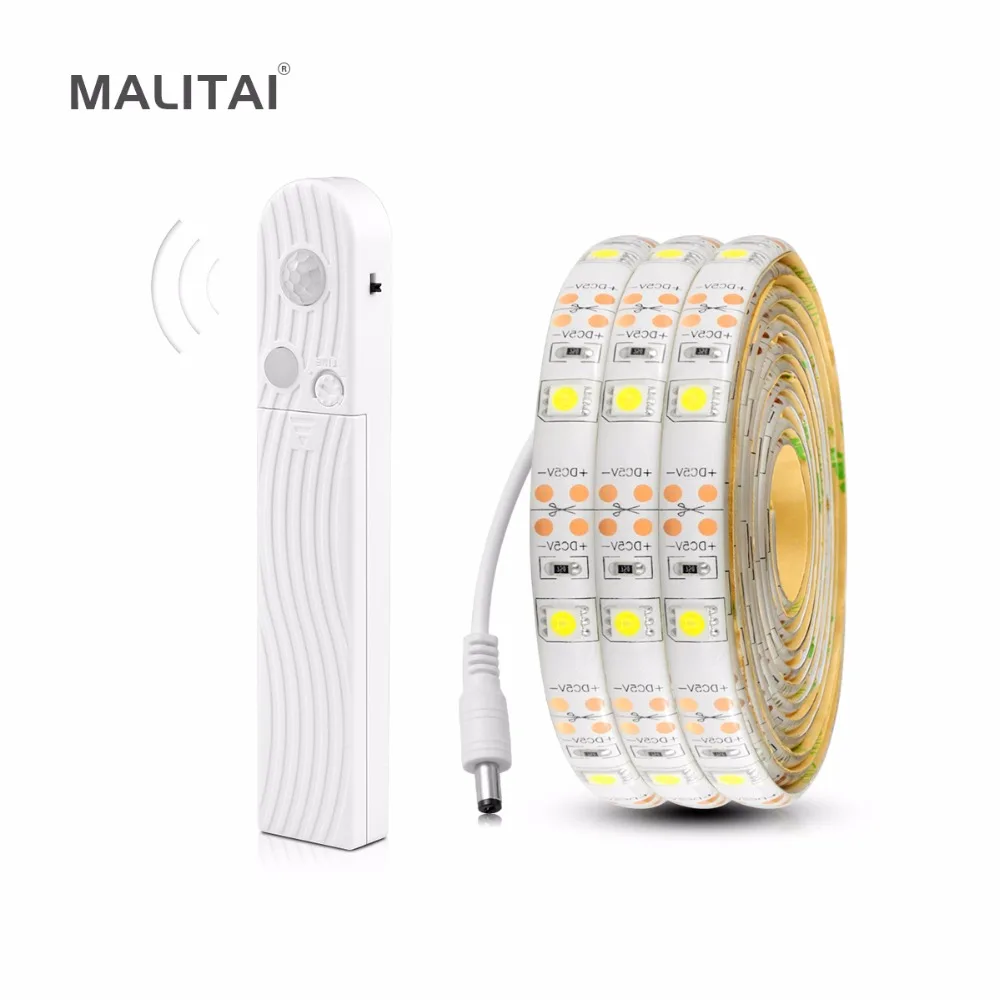 

5V USB LED Strip Decoration lamps Motion Sensor light LED Strip 5050 SMD 1M 2M 3M For Under Bed Cabinet Stairs TV lighting